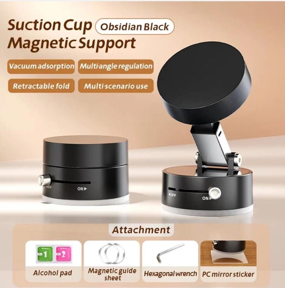 Vacuum suction Magnetic Mobile Holder
