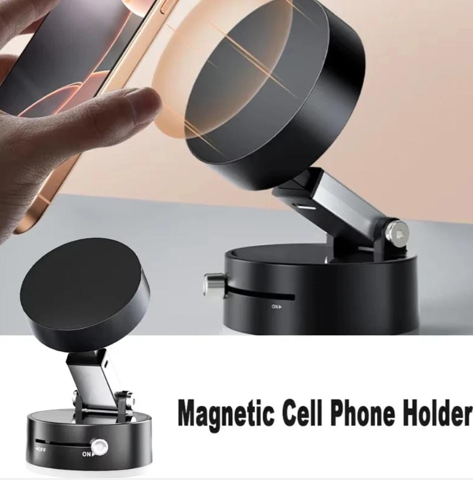Vacuum suction Magnetic Mobile Holder